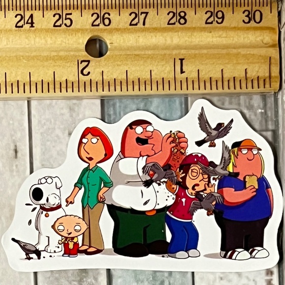 🌀10/$10🌀 Family Guy Reusable Waterproof Vinyl Sticker Decal - Picture 1 of 1